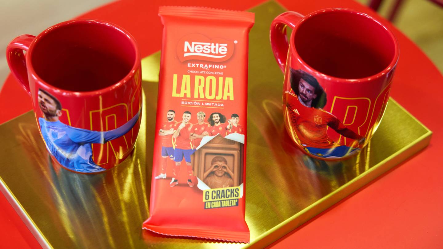 Edición limitada Nestlé Extrafino para celebrar la unión con la Selección Española de Fútbol