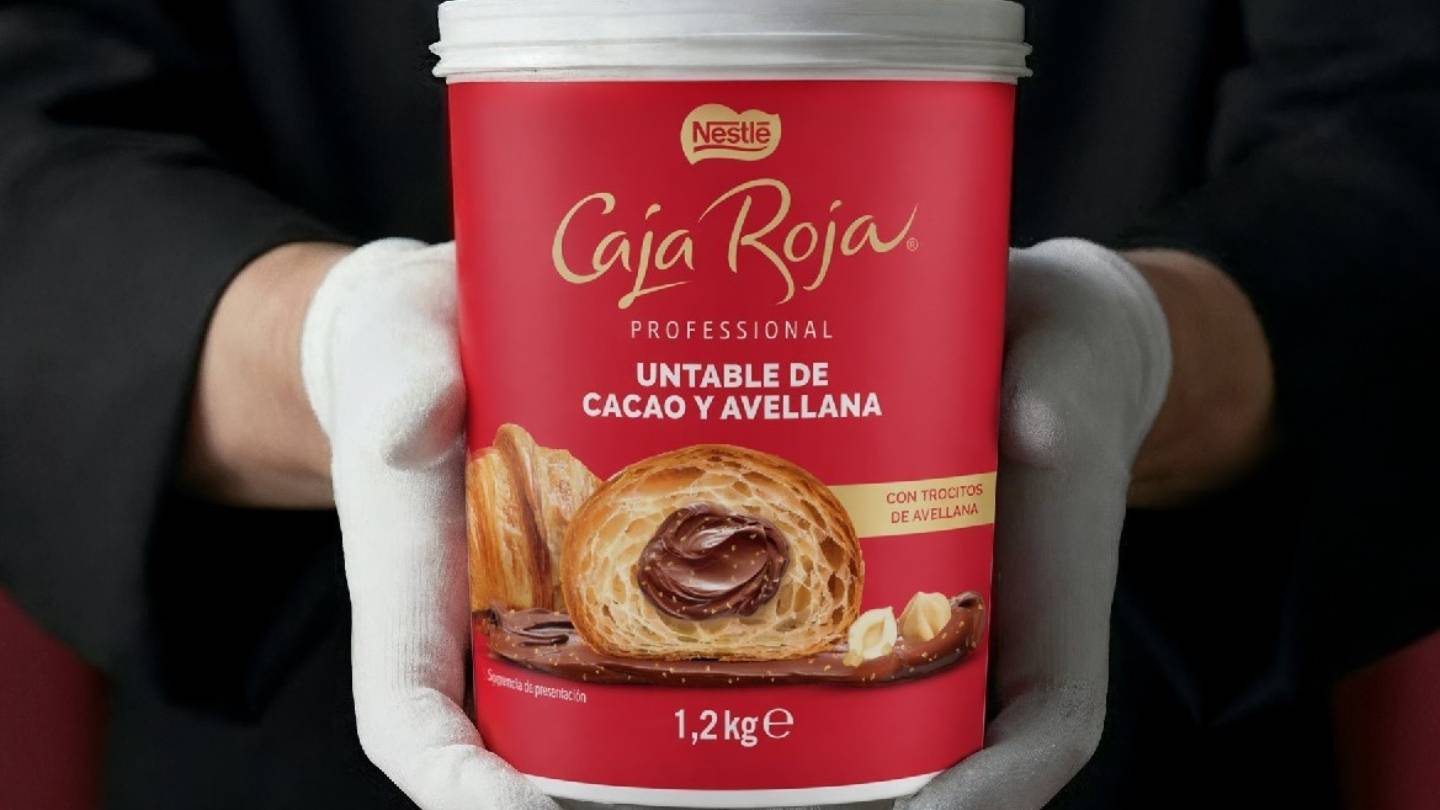 Nueva crema untable Nestlé Caja Roja