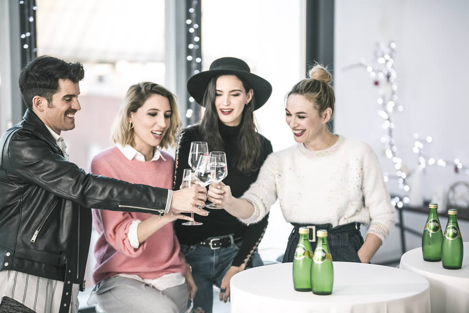 Influencers de la campaña de Perrier