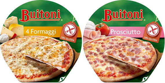 Nestlé lanza sus primeras pizzas sin gluten