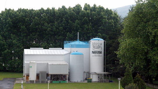 Depuradora de aguas residuales de la fábrica de Pontecesures (Pontevedra)