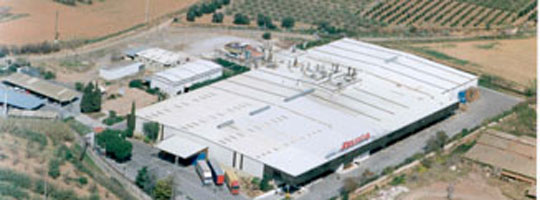 Imagen aérea del Centro de producción de Reus