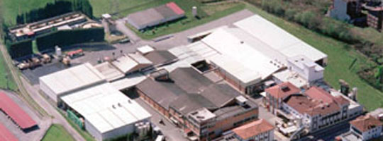 Imagen aérea del Centro de producción de Sebares