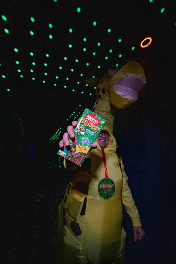 Ganador del disfraz más salvaje Jungly Fest