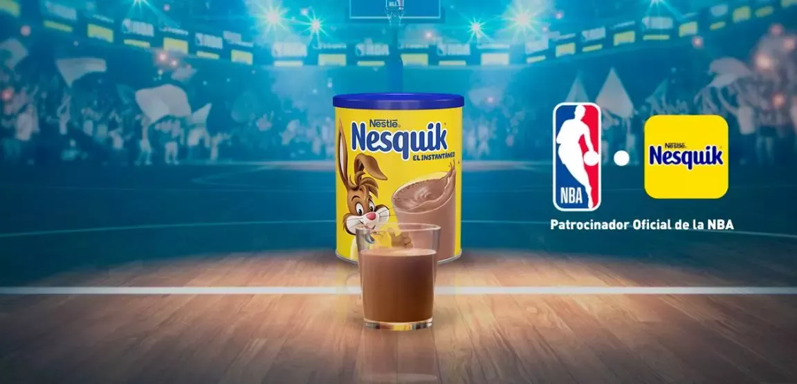 Nesquik patrocinador oficial de la NBA