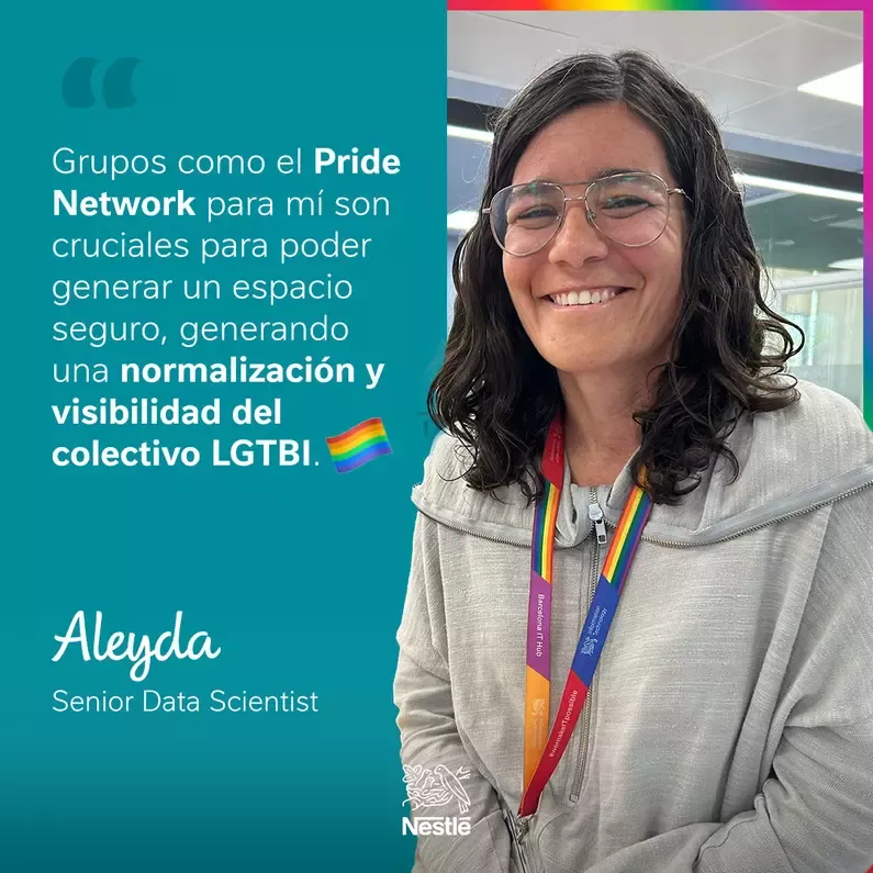 Declaración de Aleyda, Senior Data Scientist