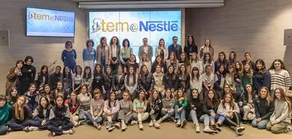Nestlé inspira a las jóvenes a formarse en carreras STEM 