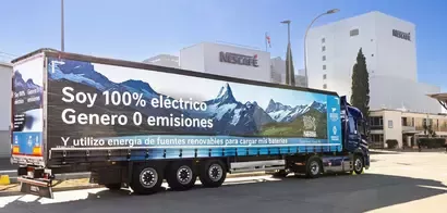 Primer camión Gama T 100% eléctrico de Renault Trucks en España 