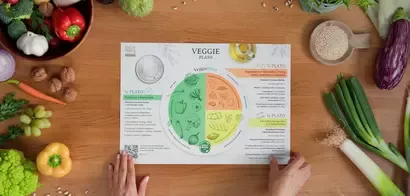 Nestlé presenta Veggie Plato, el método  que impulsa una alimentación más sostenible