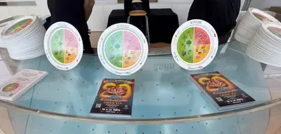 Stand de Nutriplato en el concierto de CantaJuego