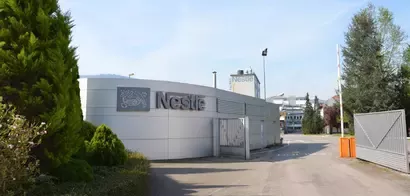 Fábrica de Nestlé en La Penilla de Cayón Cantabria