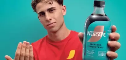 Fermín López y Nescafé Espresso Concentrate