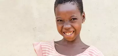 Niña sonriendo