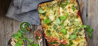 Lasaña veggie