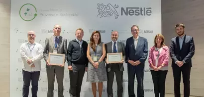 Nestlé premia el proyecto de riego solar de Azucarera por proteger el medio ambiente