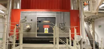 Interior fábrica Nestlé Girona