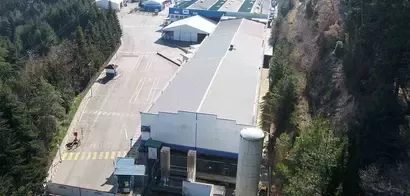 Planta embotelladora de Nestlé en Viladrau