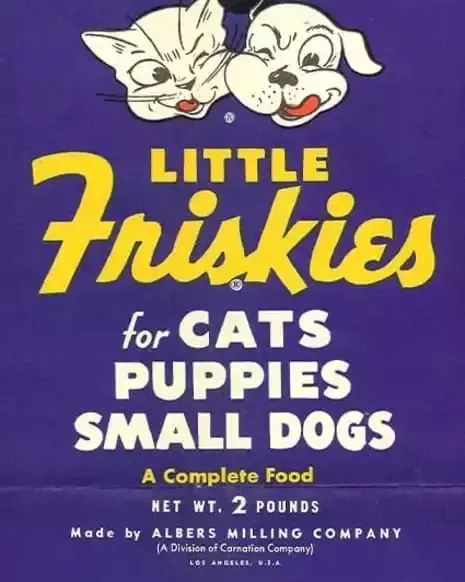 Folleto publicitario de Friskies