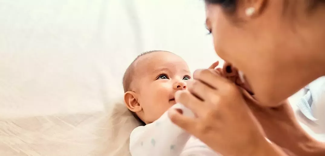 Madre con su bebé