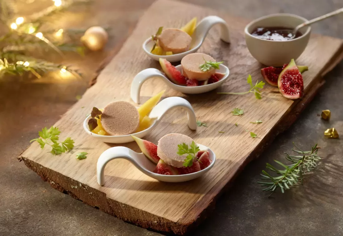 Aperitivo voie gras