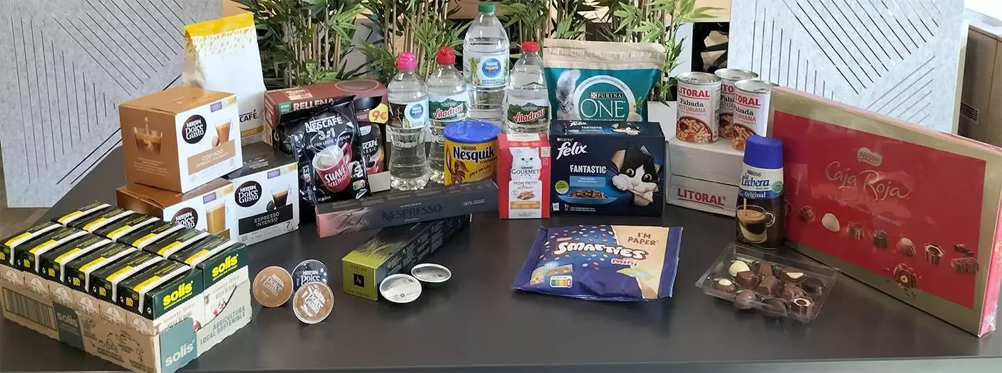 Envases reciclables productos Nestlé