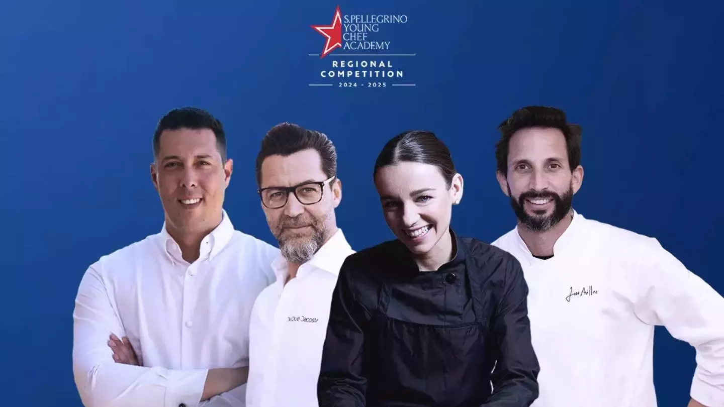 Jurados de la final regional de la S.Pellegrino Young Chef Academy Competition