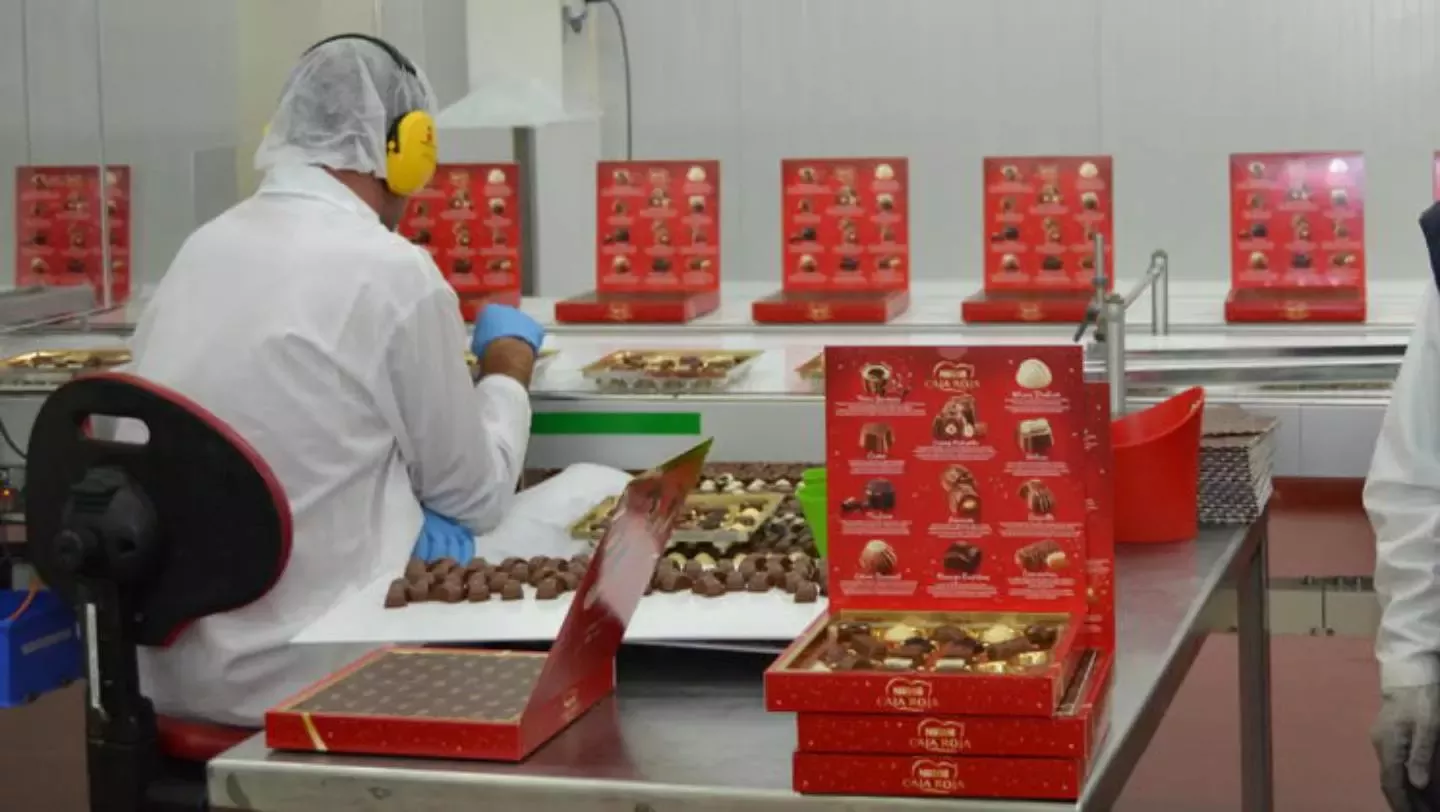Fábrica de chocolates nestlé