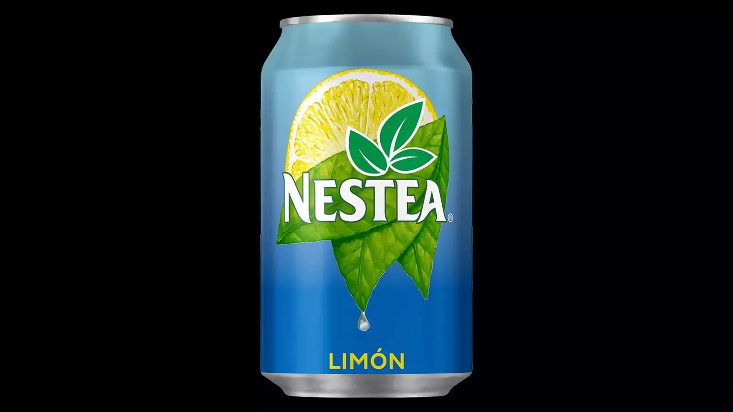 Lata de Nestea Limón
