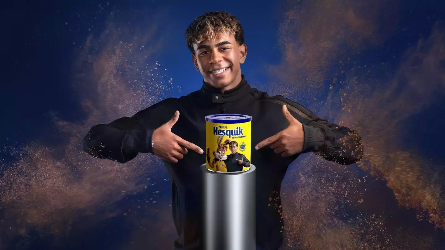 Nesquik ficha a Lamine Yamal para su nueva campaña