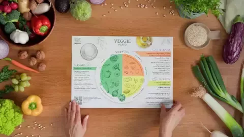 Banner Veggie plato