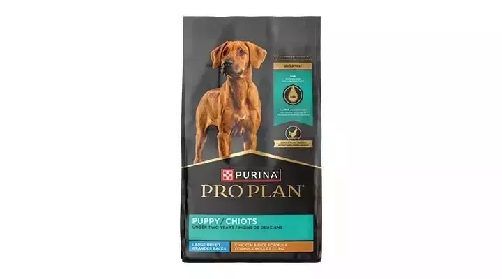Saco de pienso pro plan para perro