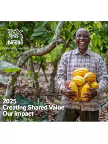 Portada de Creación de valor compartido en Nestlé 2025
