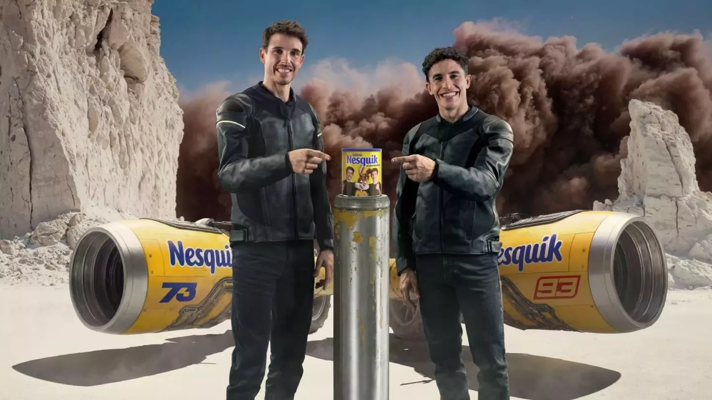Nueva campaña de Nesquik con los hermanos Márquez