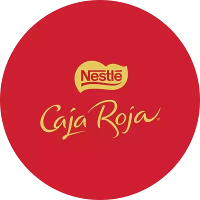 Logo nestlé caja roja