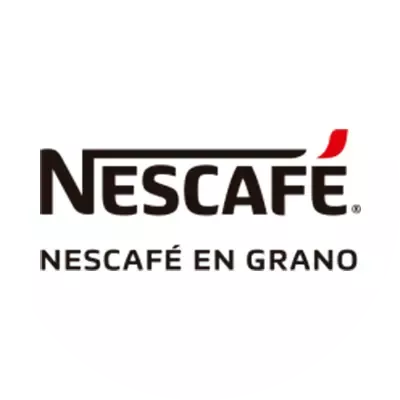 Logo Nescafé en grano