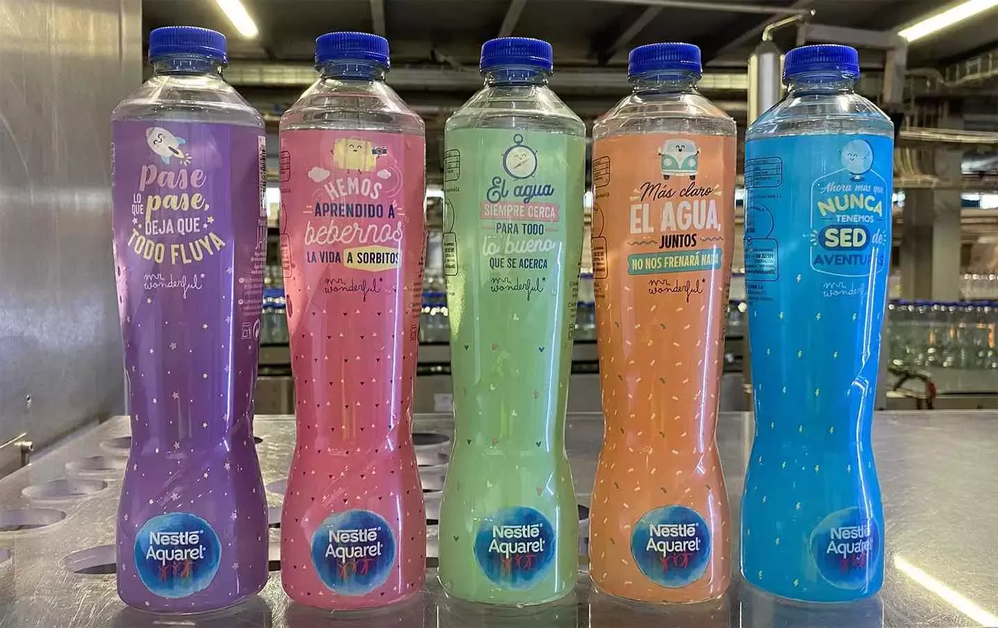 Botellas Aquarel