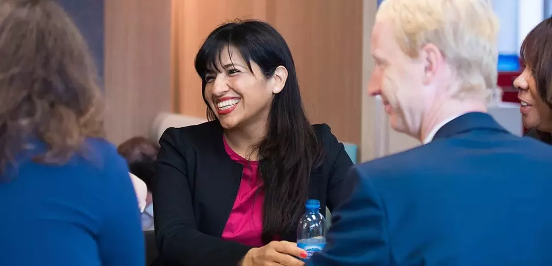 Reunión de trabajadores