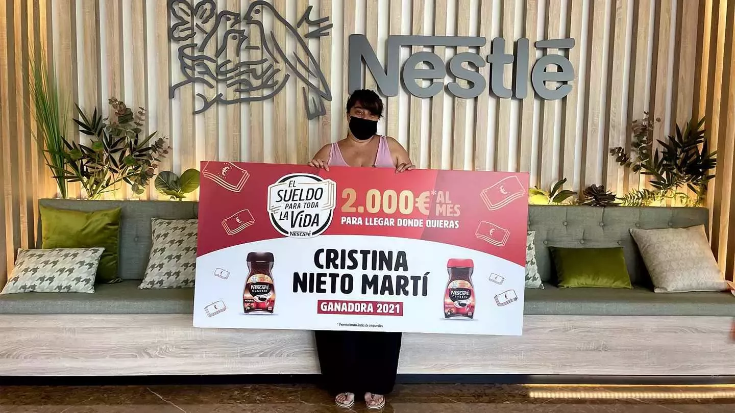 Ganadora Sueldo Nescafé 2021