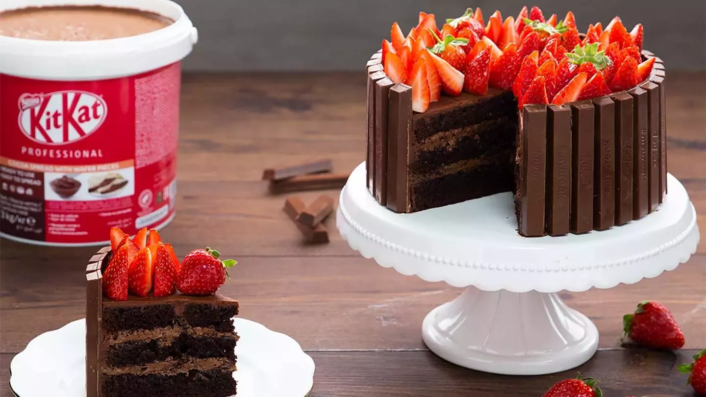 Crema untable tarta y tarro KitKat