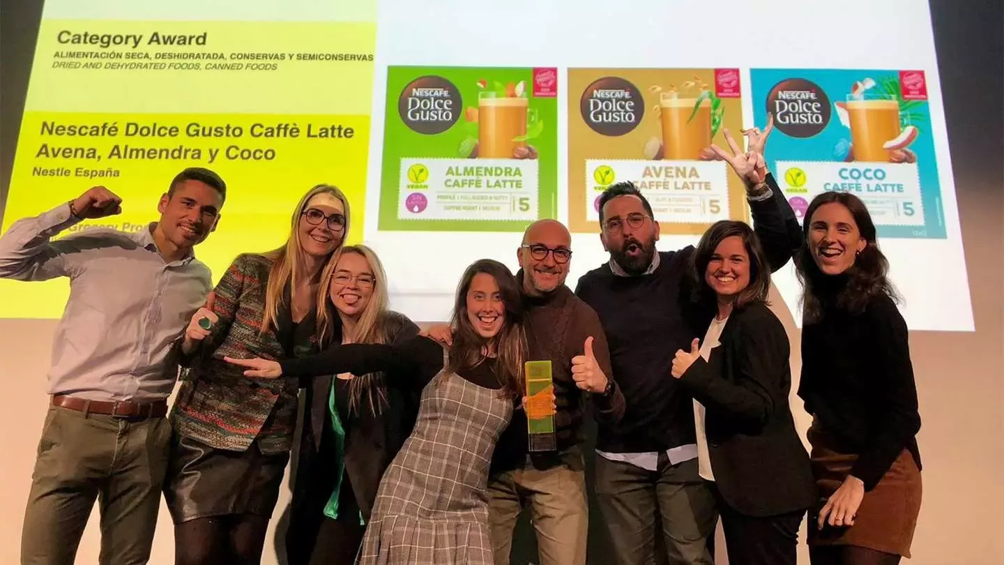 Nescafé Dolce Gusto, premiado por innovar  con su gama de cafés 100 % veganos