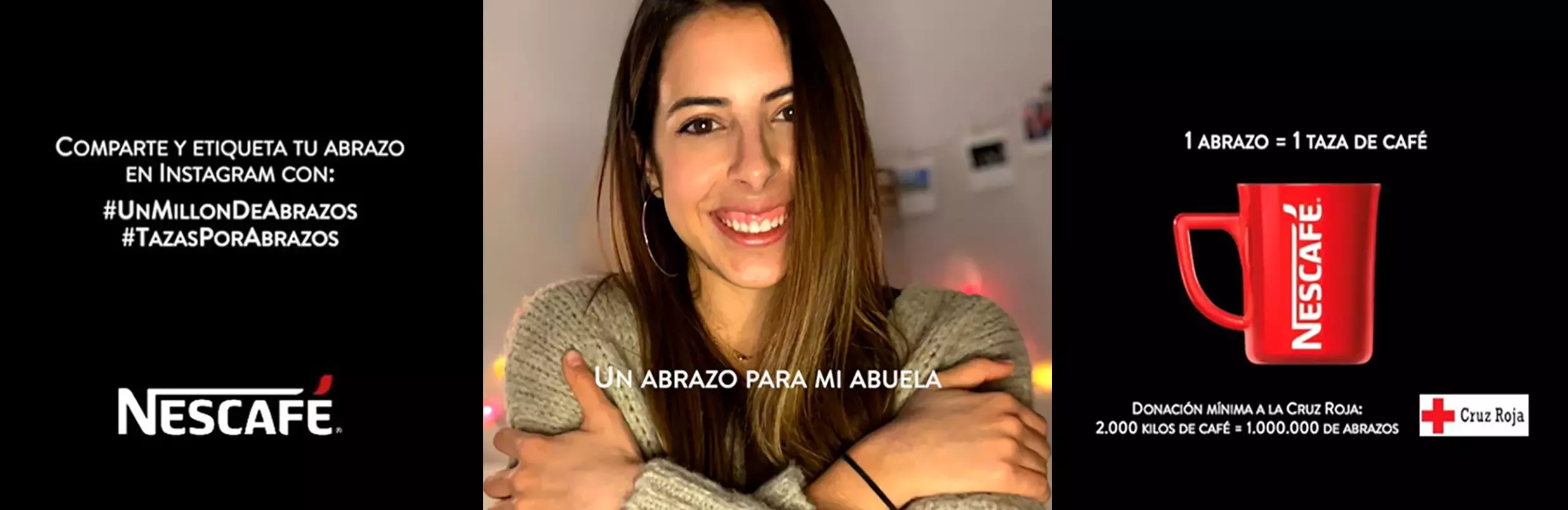 NESCAFÉ convierte los abrazos en tazas de café