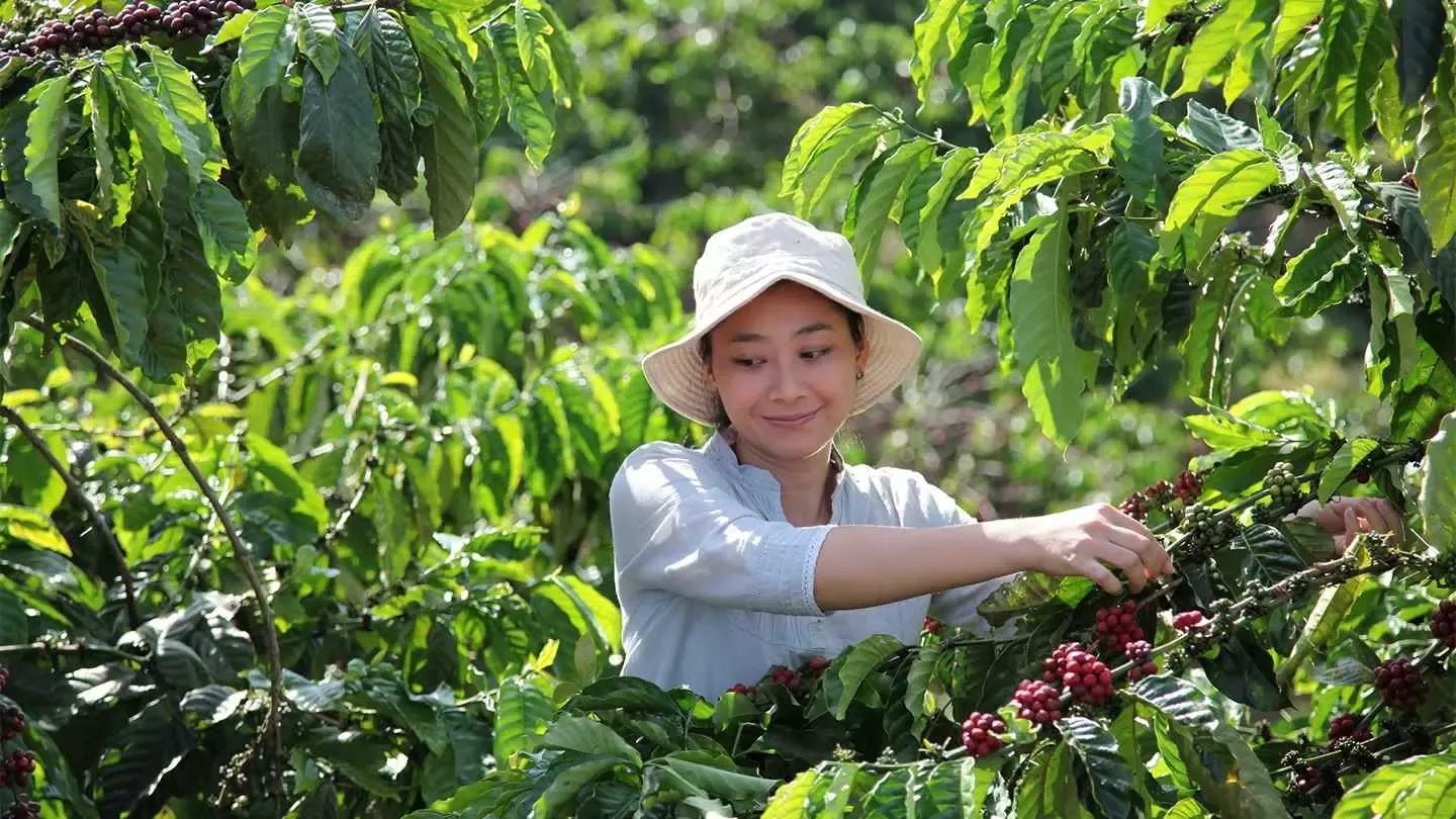 Mujer agricultora