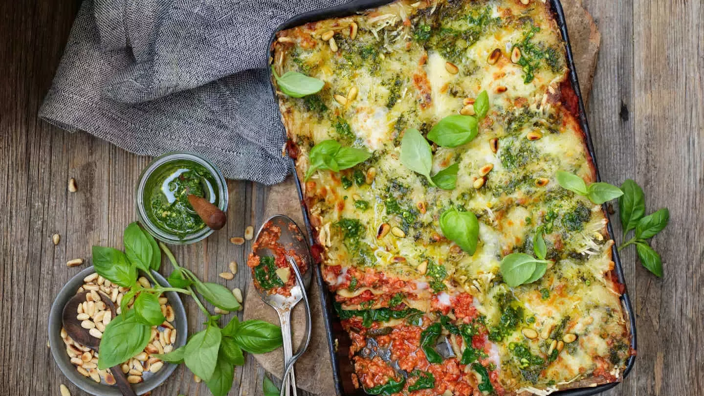 Lasaña veggie