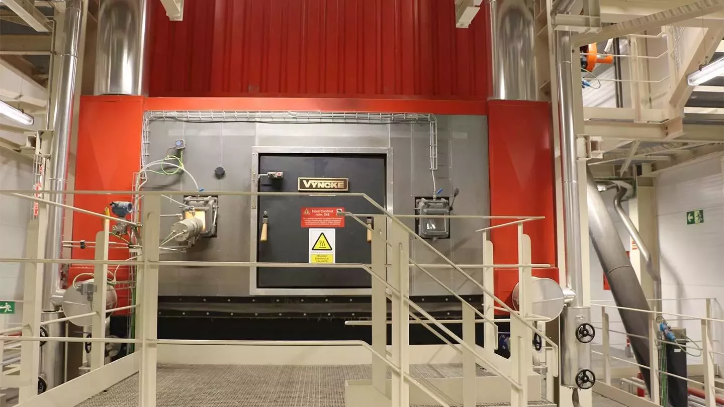 Interior fábrica Nestlé Girona