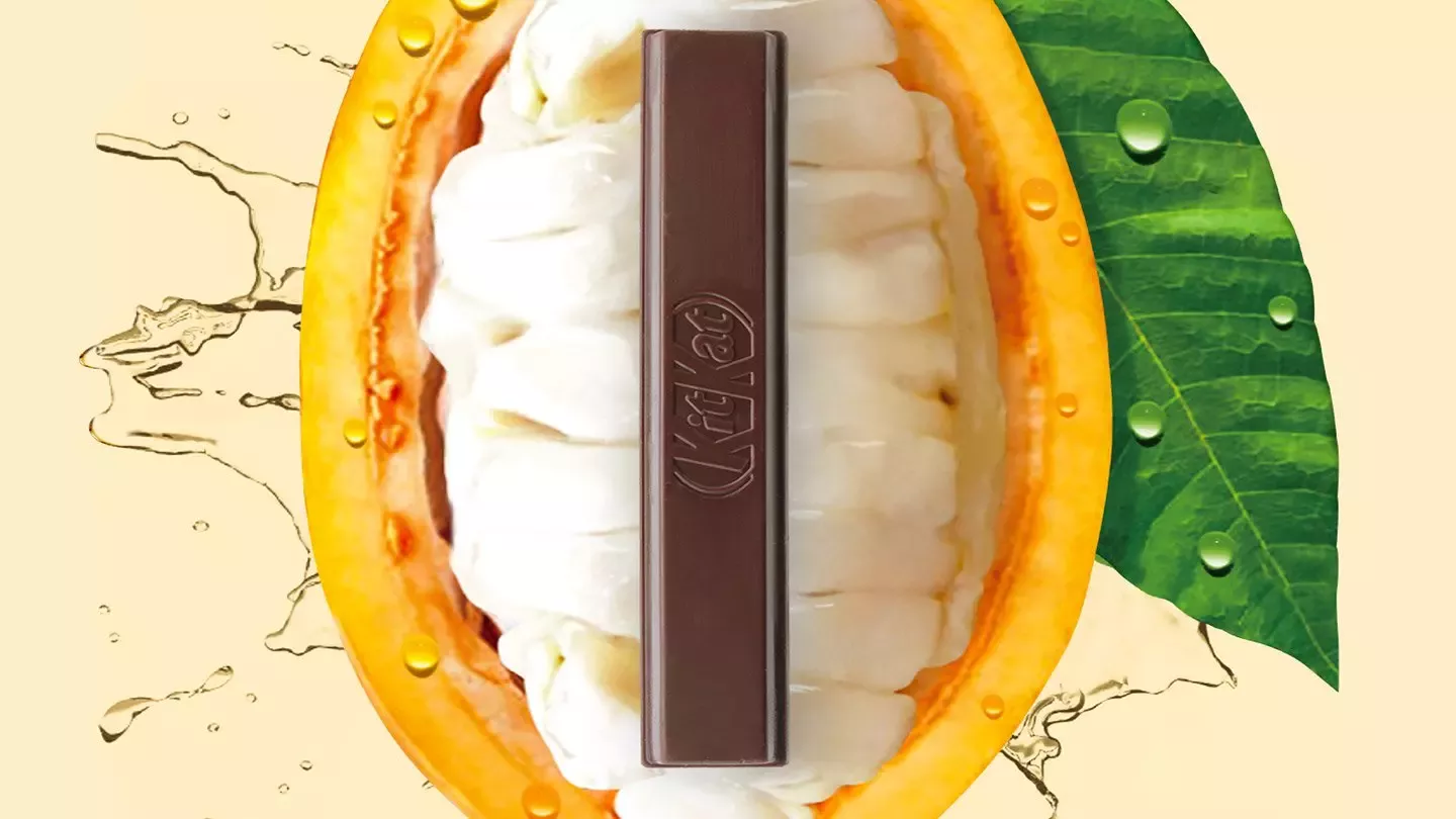 Nuevo chocolate negro Kit Kat