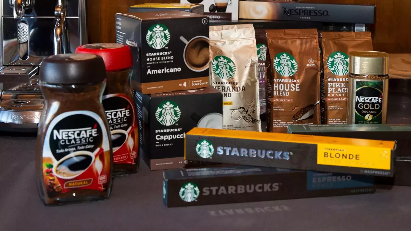 Gama completa de café Starbucks